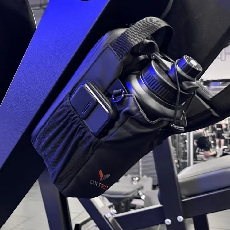 Magnetic Gym Bag with Water Bottle Holder™