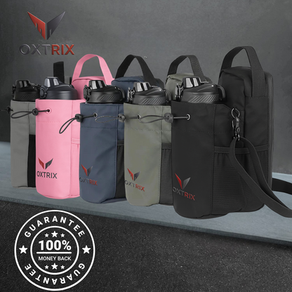 Magnetic Gym Bag with Water Bottle Holder™