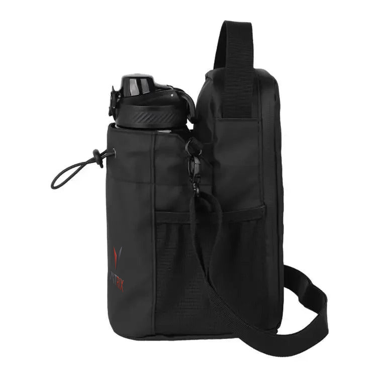 Magnetic Gym Bag with Water Bottle Holder™