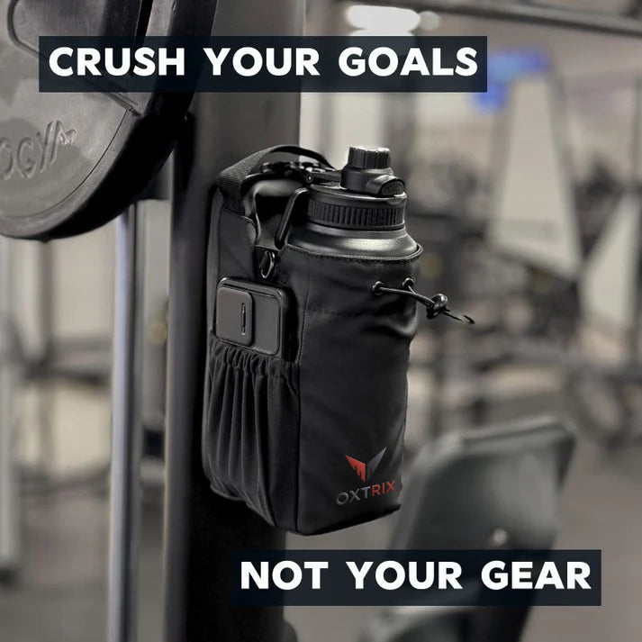 Magnetic Gym Bag with Water Bottle Holder™