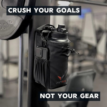 Magnetic Gym Bag with Water Bottle Holder™
