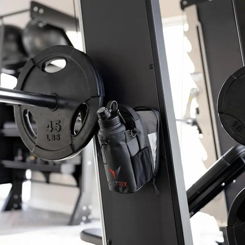 Magnetic Gym Bag with Water Bottle Holder™