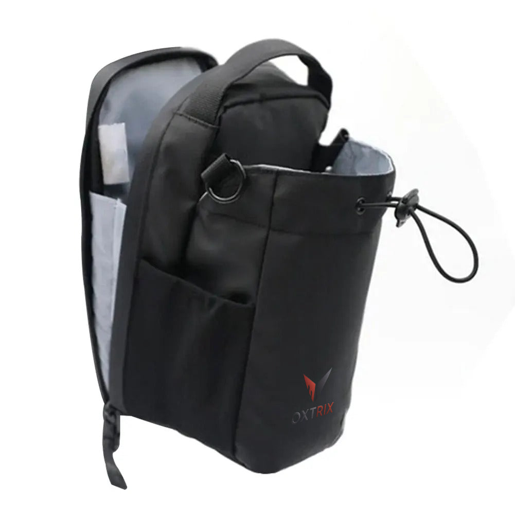 Magnetic Gym Bag with Water Bottle Holder™