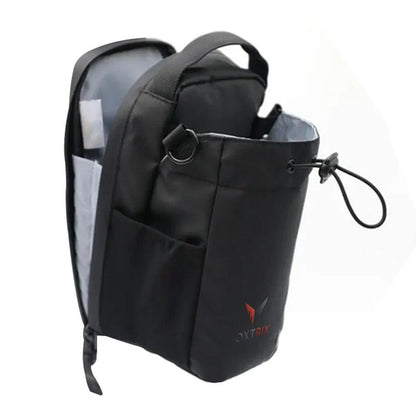 Oxtrix Magnetic Gym Bag – Black | With Bottle Holder | Gym Fitness Gear