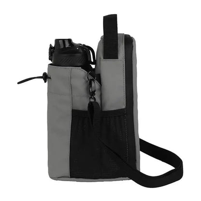 Oxtrix Magnetic Gym Bag – Black | With Bottle Holder | Gym Fitness Gear